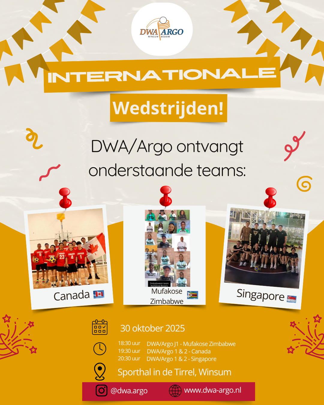 Internationale wedstrijden