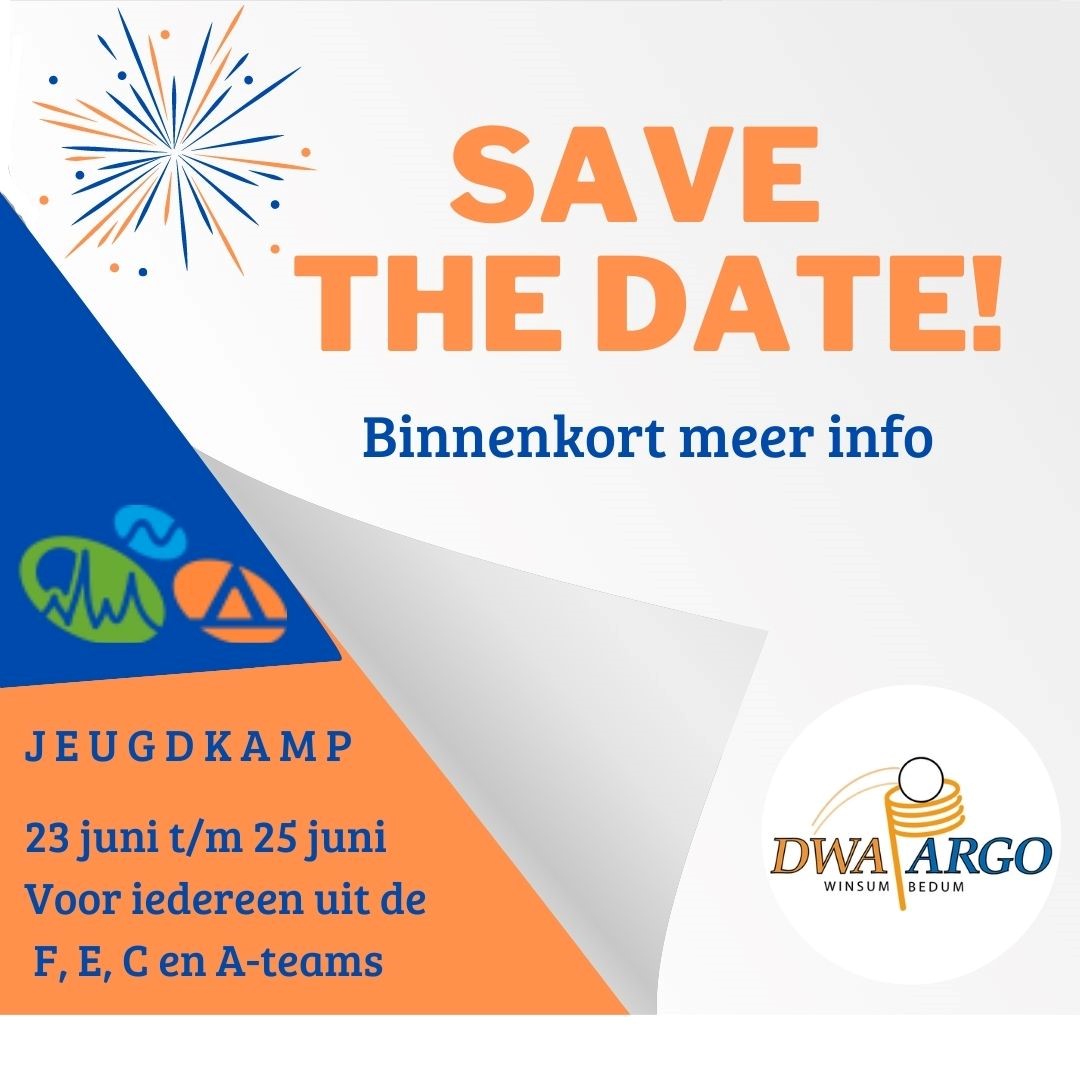 Save the date jeugdkamp