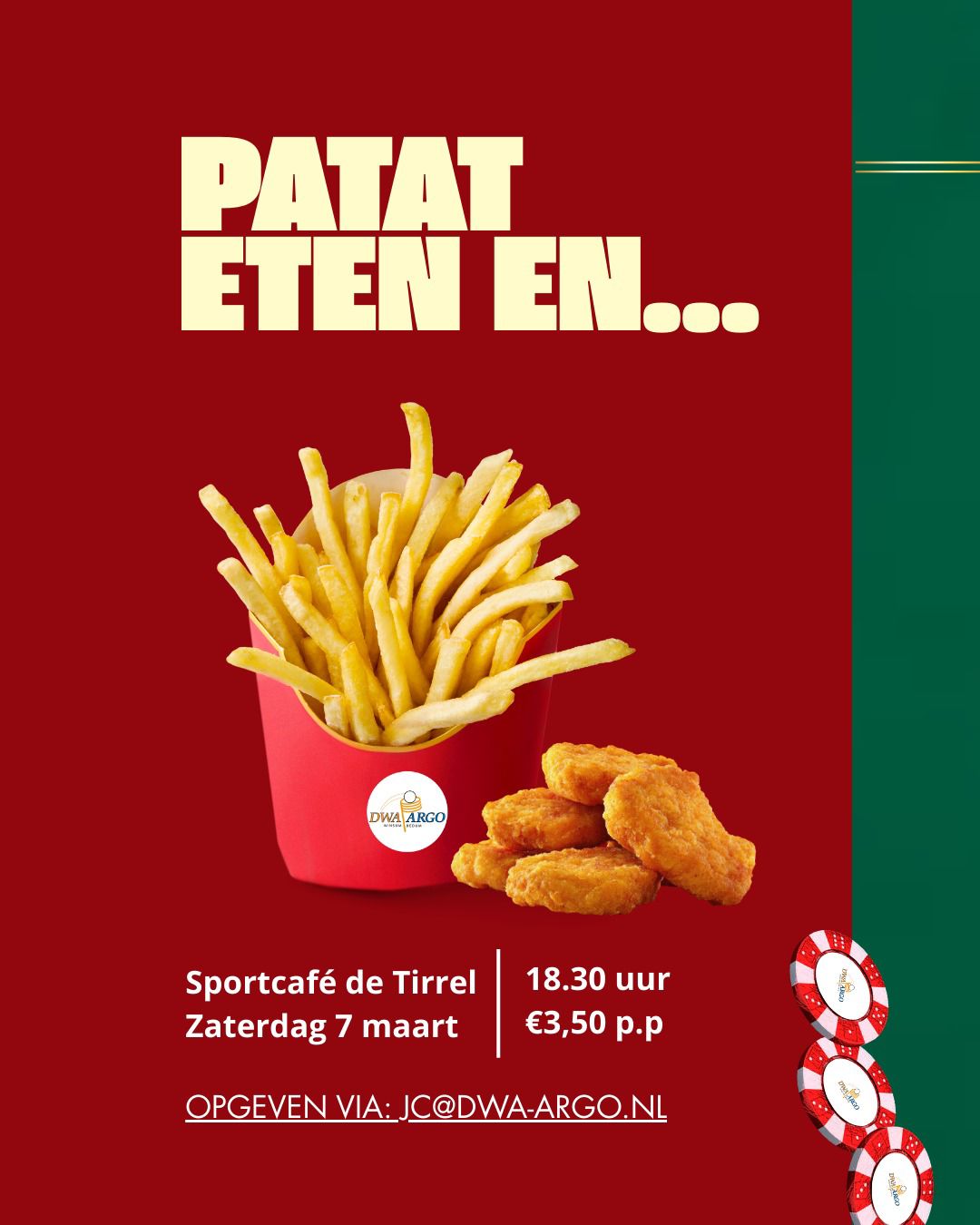 Patat eten